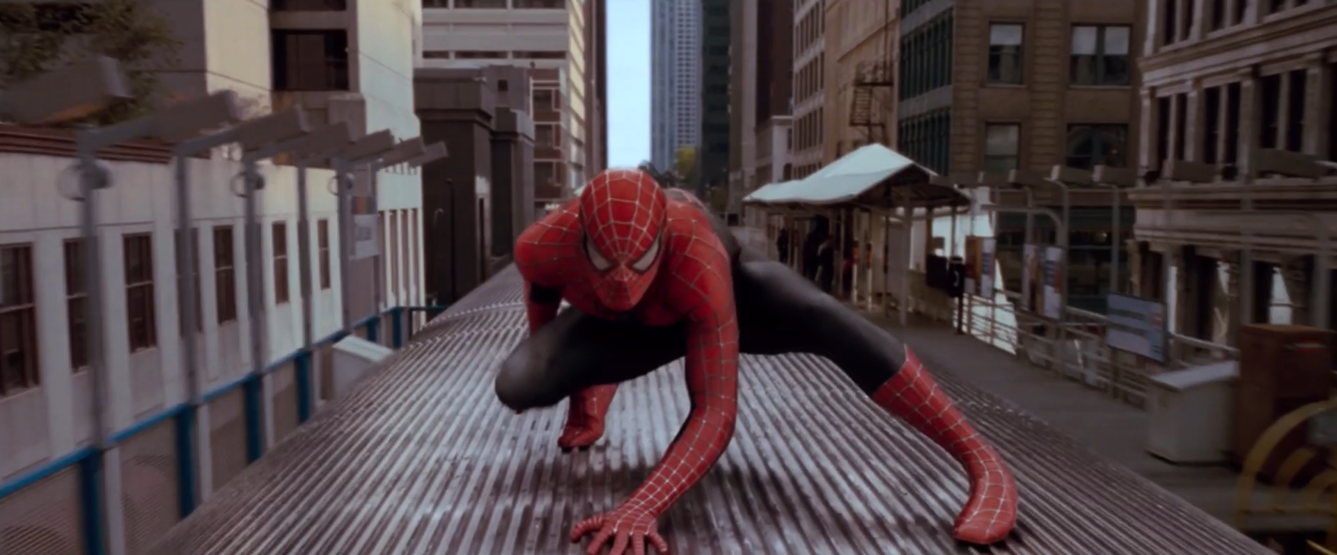 Spider-Man 2 cinematic still